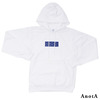 AnotA GOX HOODY WHITExBLUE画像