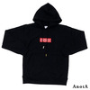 AnotA GOX HOODY BLACKxRED画像