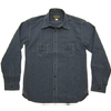 ORGUEIL Indigo dyed Cotton Classic Work Shirts OR-5010B画像