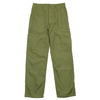 Buzz Rickson's TROUSERS, MEN'S, COTTON WIND RESISTANT POPLIN, OLIVE GREEN ARMY SHADE 107 BR40927画像