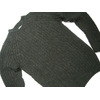 INVERALLAN RIBBED FISHERMAN SWEATER/loden green画像