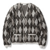 RADIALL BEL AIR CARDIGAN (BLACK)画像