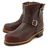 CHIPPEWA 7-inch original steel toe enginner boots CORDOVAN 1901M11画像