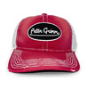 PETER GRIMM AVATAR MESH CAP REDxWHITE PTG021画像