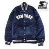 STARTER HERMAN NYLON STADIUM JACKET NEW YORK NAVY ST-IN-027画像