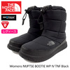 THE NORTH FACE Womens NUPTSE BOOTIE WP IV TNF Black NFW51685-K画像