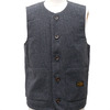 NEIGHBORHOOD H.R./CW-VEST BLACK画像