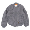 WTAPS MA-1/JACKET.NYLON.TWILL GRAY画像