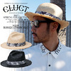 CLUCT ROUGH EDGE STRAW HAT 02396画像
