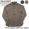 FULLCOUNT WOOL STRIPE HERITAGE SHIRTS 4959画像