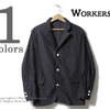 Workers Blazer, Navy Supima Karsey, Knit Twill画像