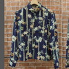 THE FLAT HEAD F-SHS-002L HAWAIIAN L/S-SAKURA BORDER002L画像