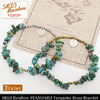 PROJECT SR'ES Rainbow STANDARD Turquoise Brass Bracelet ACS01008画像