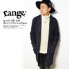 range rg soft pile knit shawl collar cardigan RG16F-KN03画像