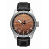 nixon SAFARI LEATHER WOOD/SILVER NA9752457-00画像