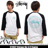 STUSSY Vintage Dot 3/4 Raglan 114960画像