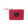COMME des GARCONS HOLIDAY emoji LEATHER CASE S RED画像