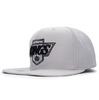 Mitchell & Ness LOS ANGELES KINGS BASIC SOLID LOGO SNAPBACK GREY CNFMNLAK038画像