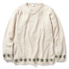 RADIALL SWEET SMOKE SWEATER (OATMEAL)画像