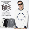 TOYPLANE 13 STARS RINGER LT. WEIGHT SWEAT TP17-HCS06画像