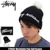 STUSSY Worldwide Pom Cuff Beanie 132819画像