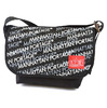 Manhattan Portage MP Logo Print Vintage Messenger Bag MP1606VJRLP画像