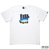 APPLEBUM × UNDEFEATED SUMMER MADNESS S/S TEE WHITE画像