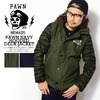 PAWN NAVY HOODED DECK JACKET 92003画像