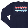 Know Wave NO. KW112816 Long Sleeve NAVY BLUE画像