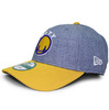 NEW ERA GOLDEN STATE WARRIORS 9FORTY ADJUSTABLE BLUExGOLD FFNEGSW047画像