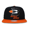Mitchell & Ness BUFFALO BRAVES 2T XL-LOGO SNAPBACK BLACKxORANGE LVMNBFBR001画像