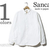 Sanca コットン/ナイロン コーチシャツジャケット S17SSH05画像