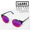 SABRE SHEENA +EMO CAT BLUE TORT-SILVER METAL/PURPLE MIRROR LENS- SV207-3003J画像