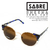 SABRE SHEENA +EMO CAT BLUE TORT-GOLD METAL/BRONZE LENS- SV207-30128J画像