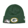 NEW ERA GREEN BAY PACKERS BASIC CUFF KNIT BEANIE GREEN FFNEGBP027画像