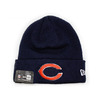 NEW ERA CHICAGO BEARS BASIC CUFF KNIT BEANIE NAVY FFNECGB057画像