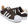 adidas SUPERSTAR VULC ADV BROWN / FTWWHT / GOLDMT BB8606画像