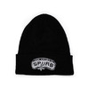 adidas SAN ANTONIO SPURS CUFFED KNIT BEANIE BLACK FFADSAS002画像
