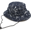 NEW ERA ADVENTURE SPLASH PAINT HAT INDIGO DENIM/SNOW WHITE 11404525画像