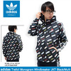 adidas Originals Trefoil Monogram Windbreaker JKT Black/Multi BQ2060画像