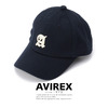 AVIREX KID'S CURVE BB CAP FELT A LOGO 6379001画像