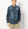 AVIREX TYPE BLUE LS ALL OVER PRINT DENIM SHIRT 6175104画像