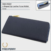 FRED PERRY L-Shaped Zip Leather Purse Wallet JAPAN LIMITED F19786画像