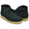Clarks WALLABEE BOOT GREEN SUEDE 26122237画像
