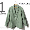 AURALEE WASHED FINX RIPSTOP JACKET A7SJ02FR-JKT画像