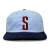 STUSSY VINTAGE S LOGO CAP LIGHT BLUE 131639画像