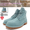Timberland Junior 6inch Premium Waterproof Boot Stone Blue A1KQ4画像