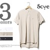 SCYE BASICS 40/1鹿の子 ヘンリーネックシャツ 5117-21576画像