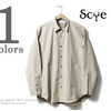 Scye 160/3シャトルシャンブレー オーバーサイズド シャツ 1117-31068画像