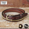 Tory Leather 3/4インチ クリンチャーベルト画像